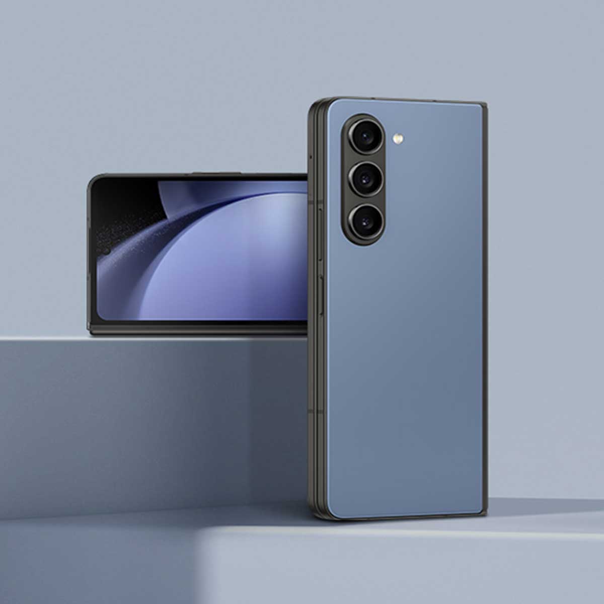 آبی گوشی موبایل سامسونگ مدل zfold 5 ظرفیت 256 گیگابایت