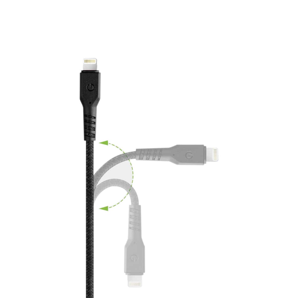 کابل تبدیل USB به Lightning انرجیا مدل FibraTough AntiMicobial طول 1.5 متر