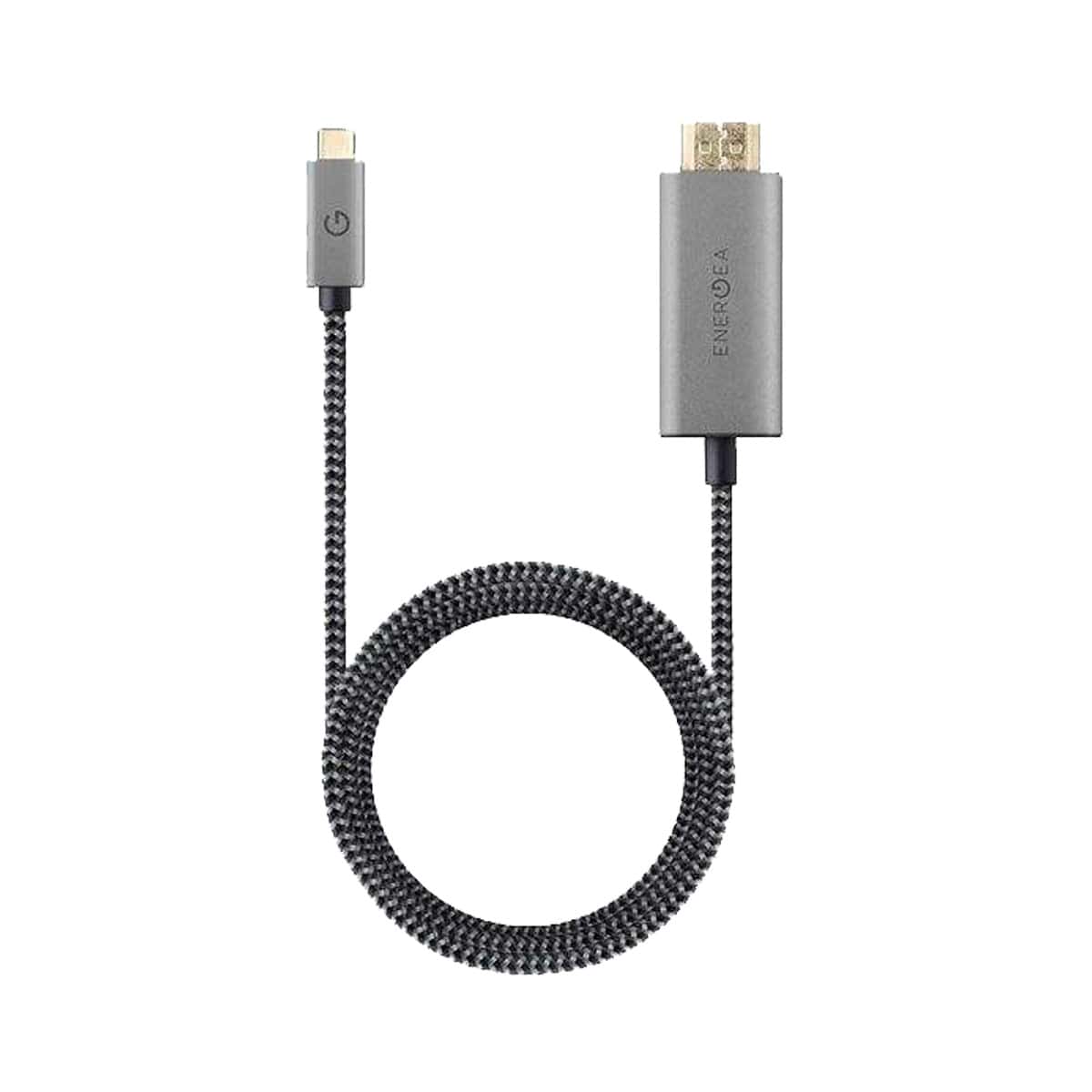 کابل تبدیل USB-C به HDMI انرجیا مدل FibraTough طول 2 متر