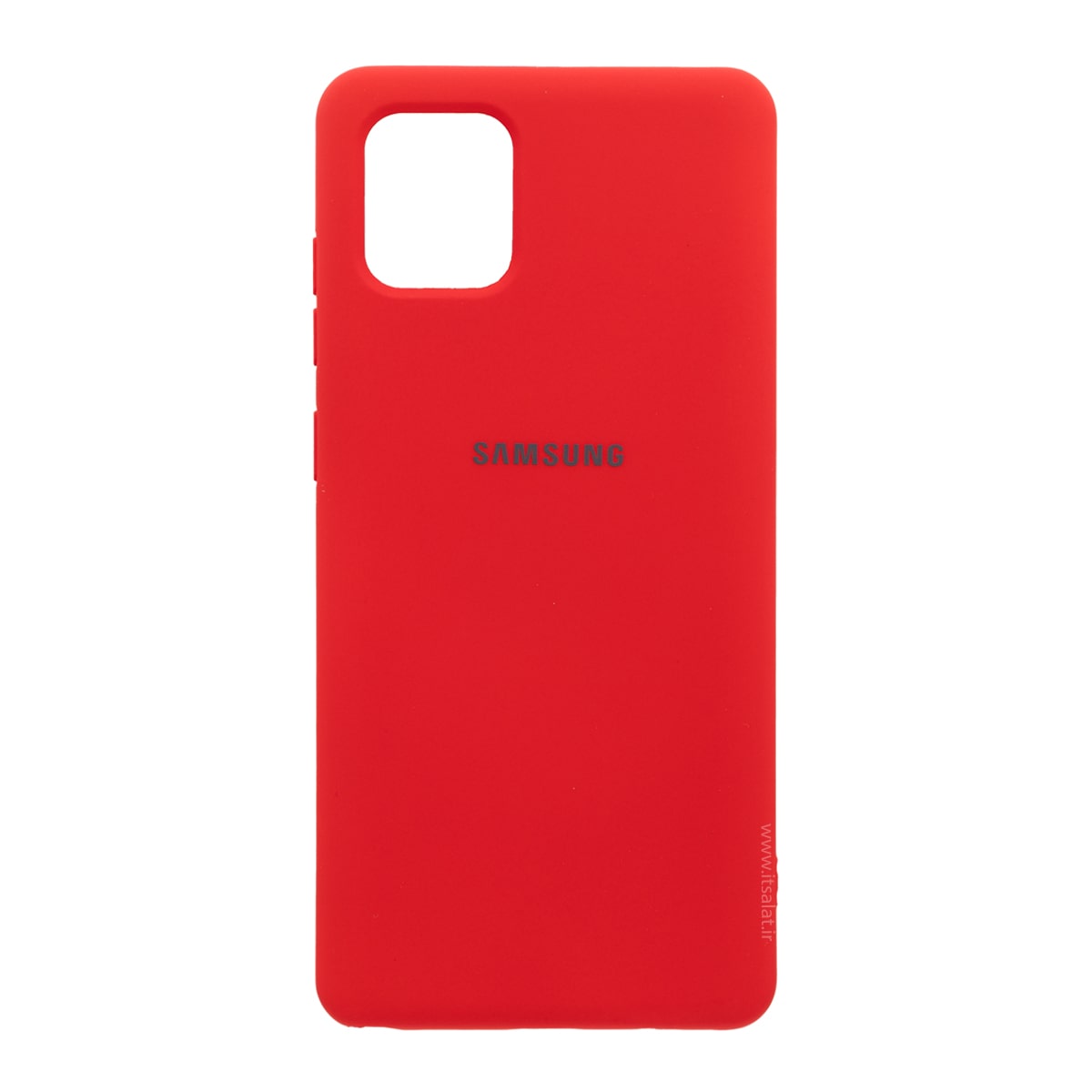 کاور سامسونگ مدل Silicone Red مناسب برای Galaxy Note 10 Lite
