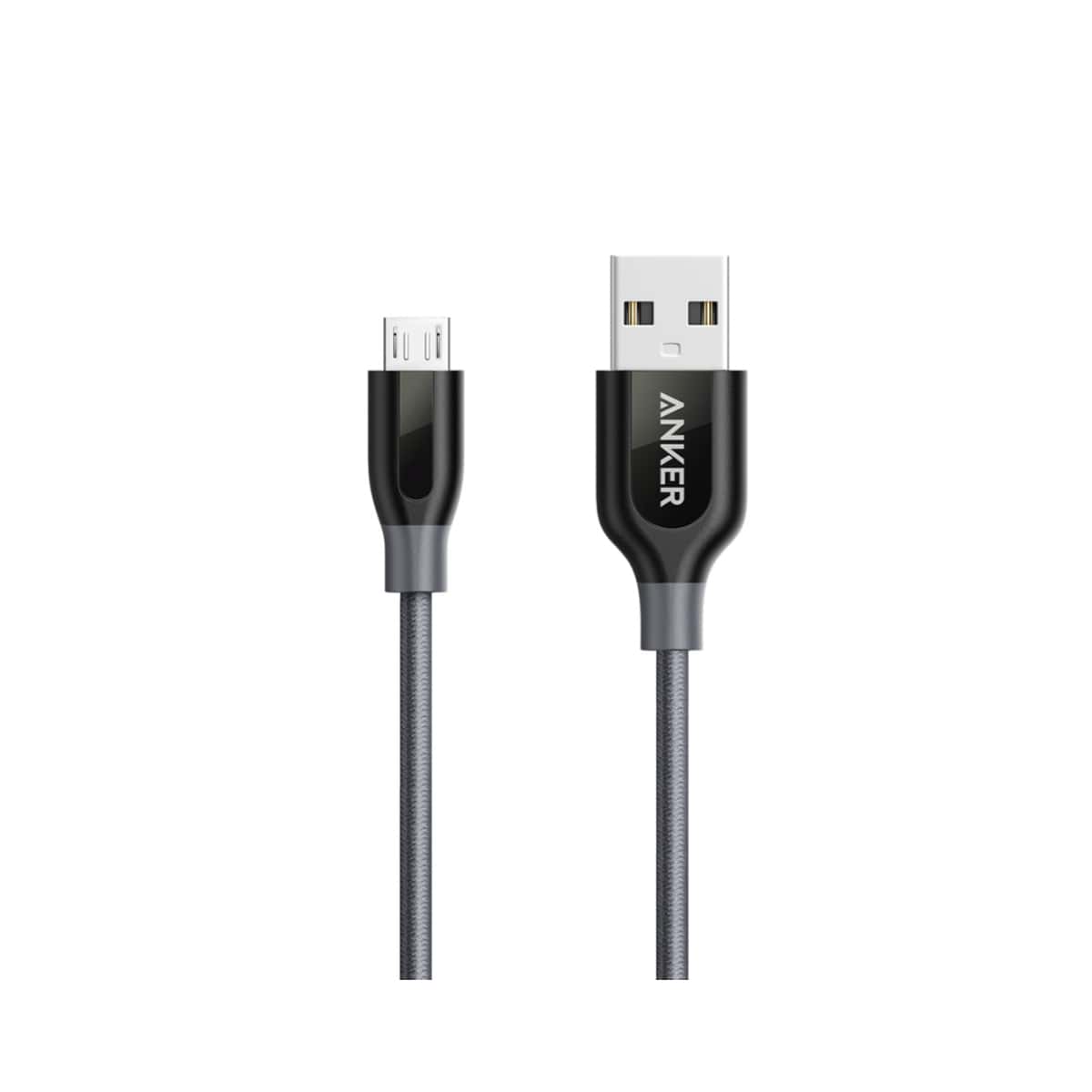 کابل تبدیل USB به Micro-USB انکر مدل +PowerLine به همراه کیف طول 0.9 متر