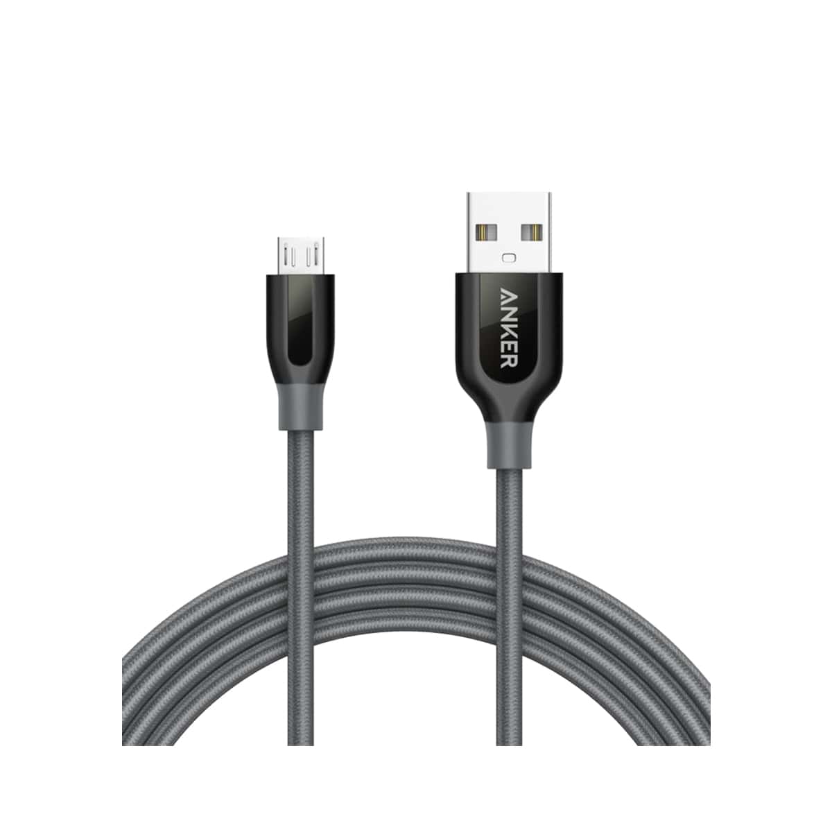 کابل تبدیل USB به Micro-USB انکر مدل +PowerLine به همراه کیف طول 1.8 متر