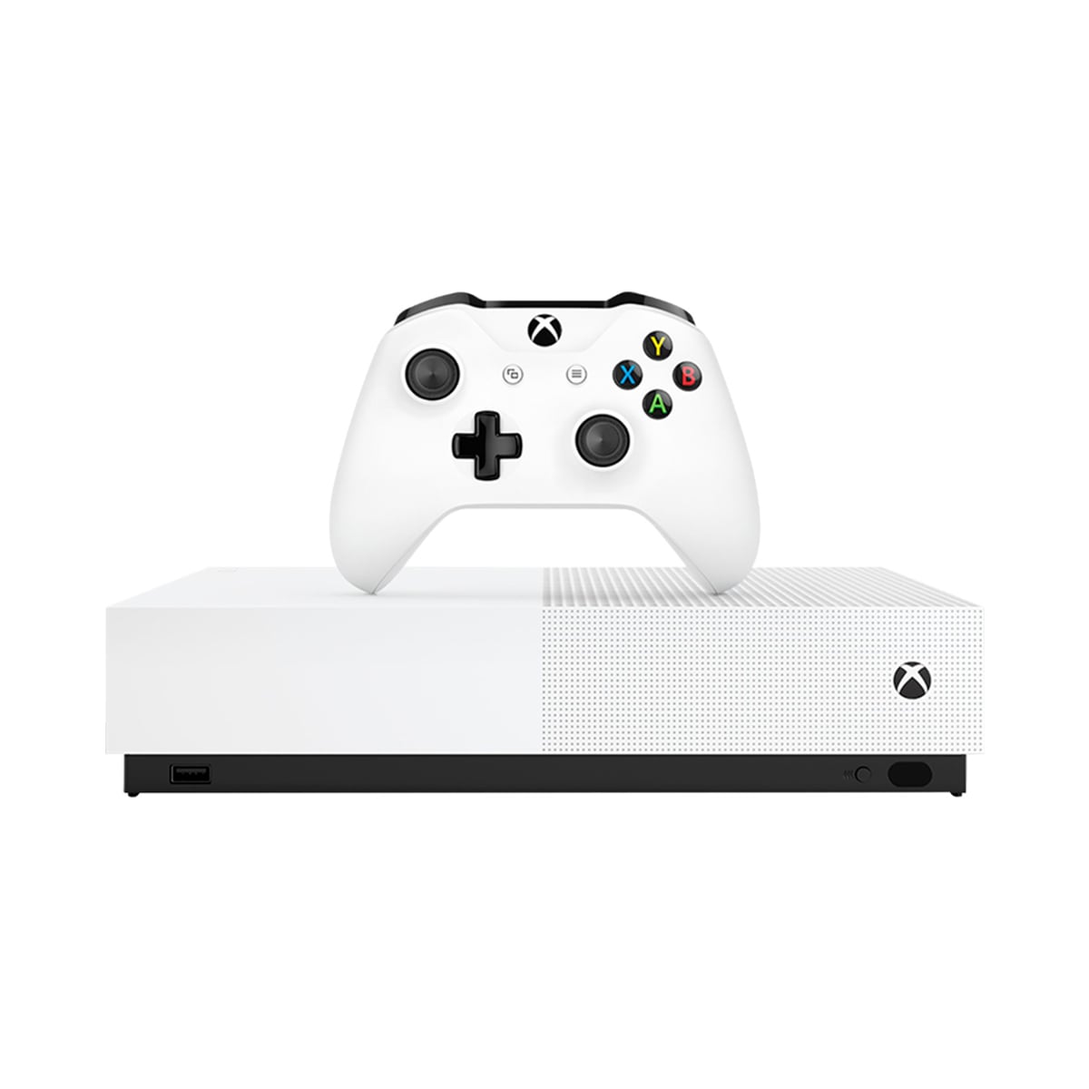 کنسول بازی مایکروسافت مدل Xbox One S ALL DIGITAL ظرفیت 1 ترابایت به همراه بازی